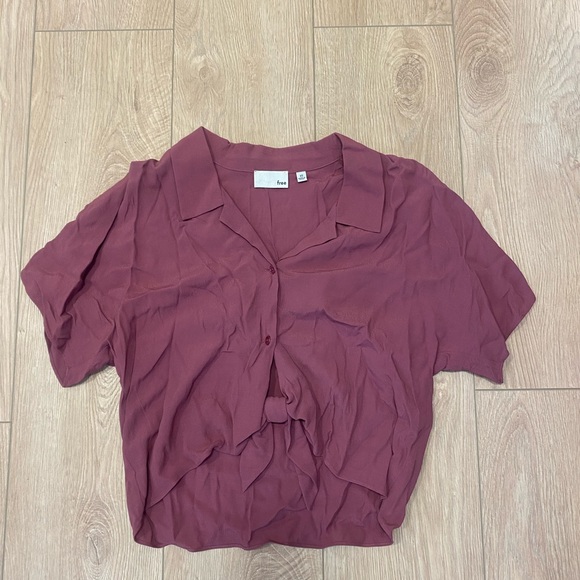 Wilfred tie front blouse - Picture 2 of 4